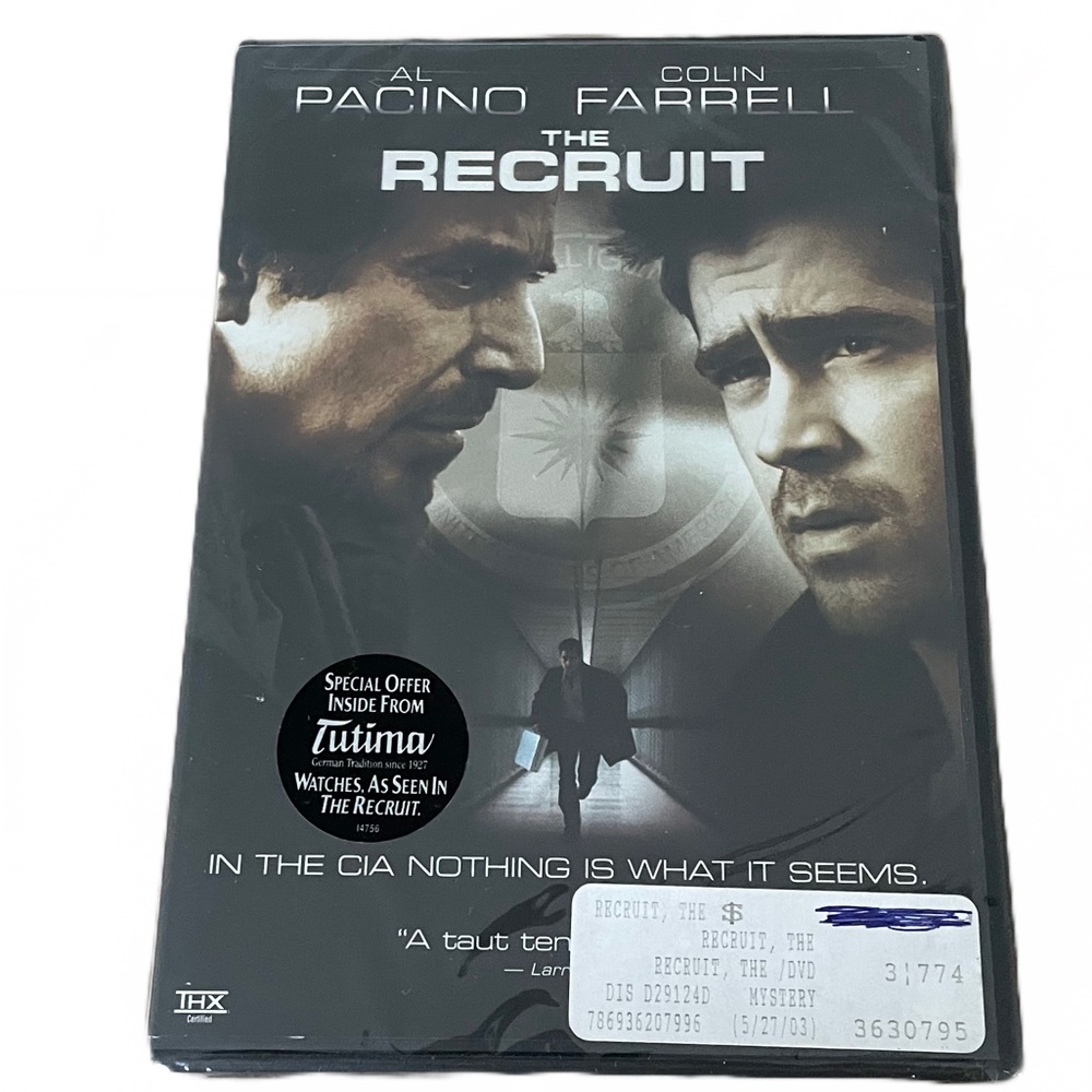 The Recruit DVD, Al Pacino & Colin Farrell (NWT)
